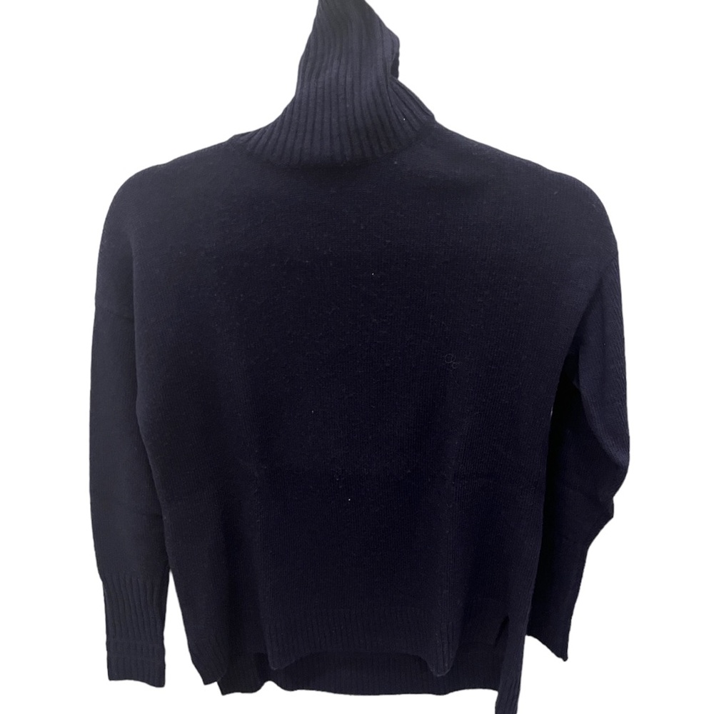 J Crew Women’s Navy Turtle Neck Sweater